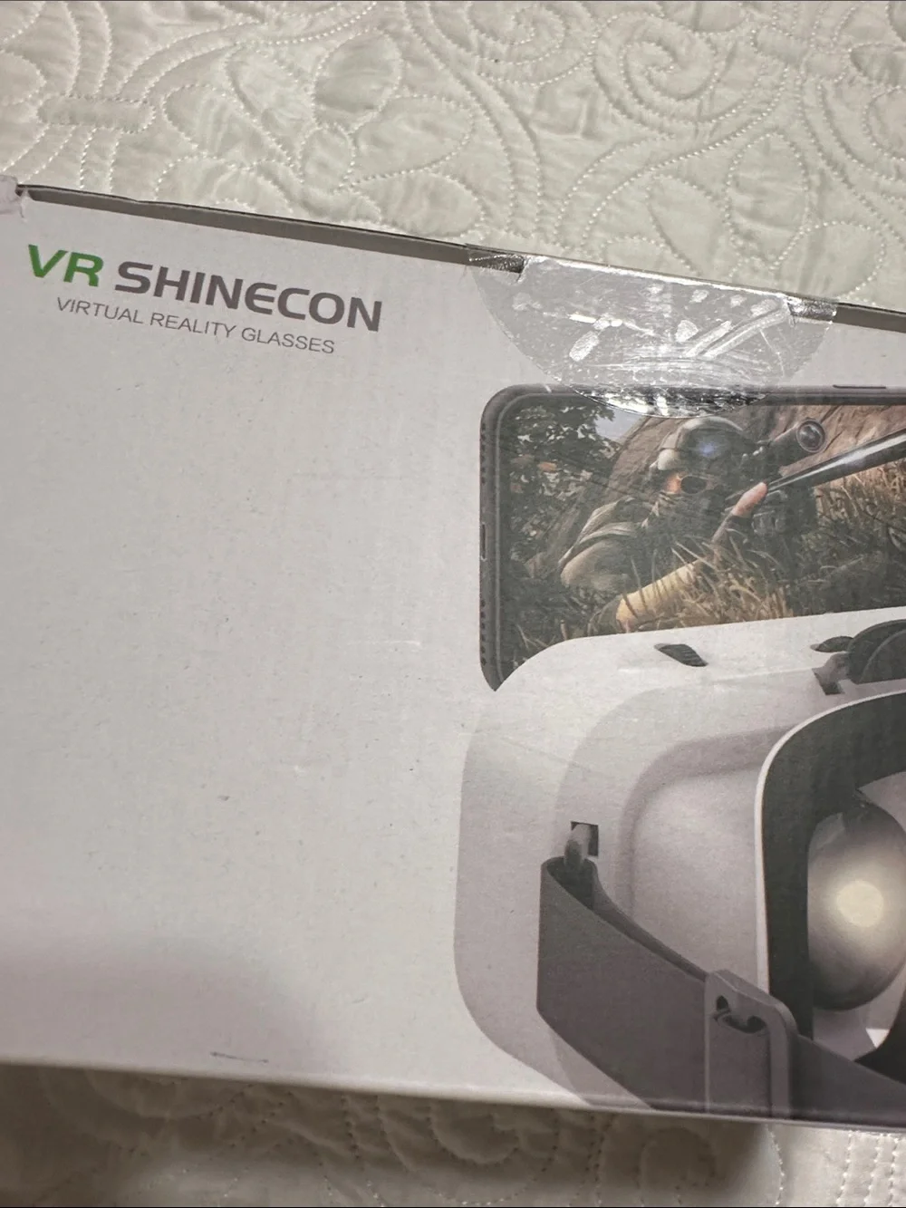 SC-G12 White VR Headset - Virtual Reality Glasses